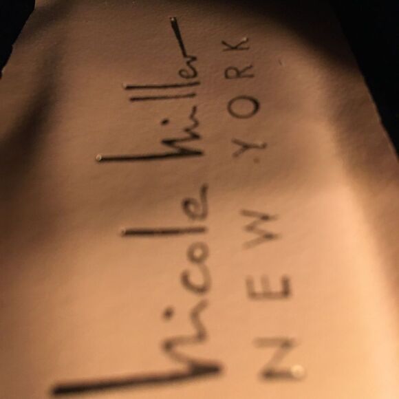 Nicole Miller High Heeled Peep Toe Boot - Picture 7 of 8